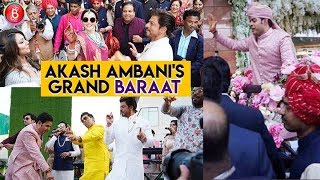 Akash Ambani Grand BARAAT | Shahrukh Khan  Ranbir Kapoor , Karan Johar