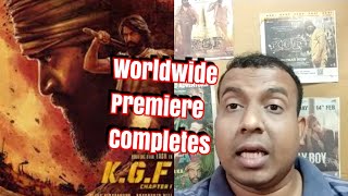 KGF Worldwide Hindi Premiered Completed l How Many Of You Watched It?