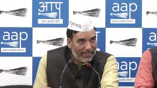 AAP Delhi Convenor Gopal Rai Briefs on Lok Sabha Campaign