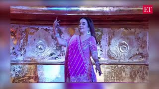 Nita Ambani's special performance at son Akash's wedding