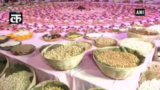 'पुरुषोत्तम' महीने की शुरुआत के लिए मंदिर में 1500 किलो सूखे फल पेश किए गए