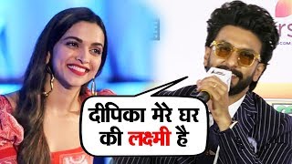 Deepika Padukone Is Ghar Aayi Laxmi Says Ranveer Singh At Filmfare Awards 2019 Press Conference