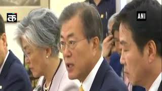 प्रधान मंत्री मोदी दक्षिण कोरियाई राष्ट्रपति के साथ प्रतिनिधिमंडल स्तरीय वार्ता आयोजित की