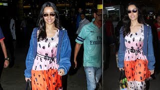 Gorgeous Shraddha Kapoor Spotted At Mumbai Airport