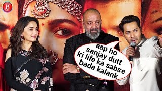 Varun Dhawan Gets ANGRY On Reporter Asking Controversial Question To Sanjay Dutt
