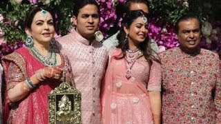 Mukesh And Nita Ambani Celebrate Akash-Shloka Wedding : मुकेश और नीता अंबानी के बेटे आकाश की शादी