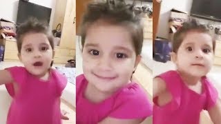 Karanvir Bohras Daughter Bella Chants The Gayatri Mantra | Cutest Video