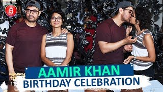 Aamir Khan KISSES Wife Kiran Rao Publicly At His Birthday Celebrations