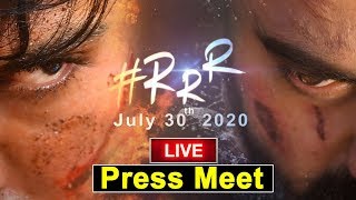 RRR Movie Press Meet Live | SS Rajamouli | Ram Charan | Jr NTR | DVV Danayya | Top Telugu TV