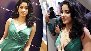 Stunning Janhvi Kapoor At Tommy Hilfiger New Collection Launch