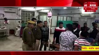 [ Rajasthan ] शराब के नशे में एंबुलेंस ड्राइवर ने तीन युवको को मारी टक्कर सीसीटीवी में हुई कैद
