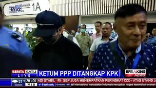 Kena OTT, Ketum PPP Rommy Tiba di Jakarta