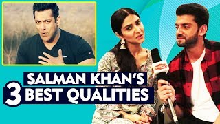 Zaheer Iqbal And Pranutan Opens On Salman Khans 3 BEST Qualities | Notebook Promotion