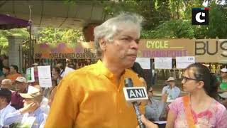 RWA, social activists stage protest against elevated corridor in Bengaluru