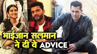 Salman Khans Advice To Pranutan Bahl And Zaheer Iqbal For Film Notebook