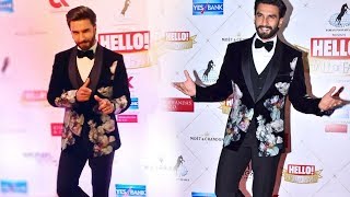 Ranveer Singh At HELLO! Hall Of Fame Awards 2019