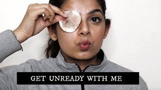 Night time Skincare Routine | Get Unready with Me | Skincare Routine 2019