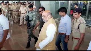 Amit Shah Reaches At Goa To Pay Last Respect To Parrikar