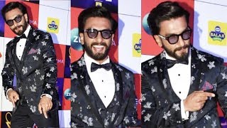 Ranveer Singh At Zee Cine Awards 2019 Red Carpet