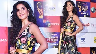 Stunning Katrina Kaif At Zee Cine Awards 2019 Red Carpet
