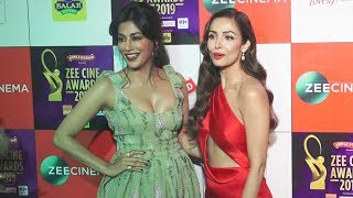 Stunning Chitrangada Singh And Malaika Arora At Zee Cine Awards 2019