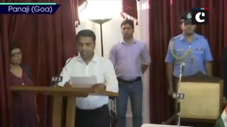 Pramod Sawant sworn in as new Goa CM
