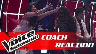 Rambut AXL Bikin Coach Anggun Terpesona! | COACH REACTION | The Voice Indonesia GTV 2018