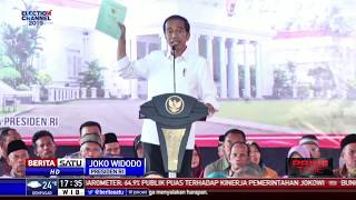 Jokowi Bagikan Lima Ribu Sertifikat di Bogor