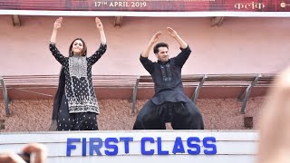 Varun And Alia Dancing Live Rooftop At Gaiety Galaxy | First Class Song Launch | Kalank