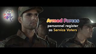 Armed Forces personnel register as Service Voters