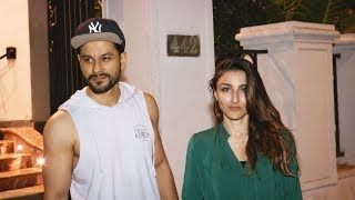 Soha Ali Khan & Kunal Khemu Spotted On A Dinner Date At Ministry Caves