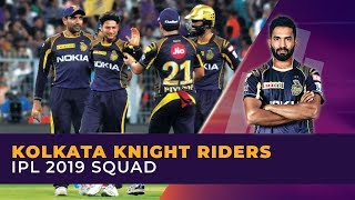 IPL 2019- Kolkata Knight Riders (KKR) Full Squad | Dinesh Karthik to lead and keep wickets