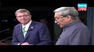 DBLIVE | 30 August 2016 | Indian Defense Minister Signs Major Logistics Agreement With Pentagon