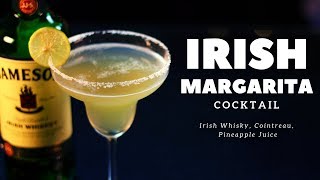 IRISH Margarita | 2 Minutes Cocktail | Margarita Cocktail with whisky | Dada Bartender