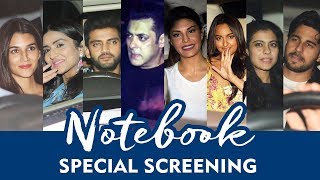 Notebook Special Screening FULL VIDEO | Salman Khan, Kajol, Jacqueline, Sonakshi, Zaheer, Pranutan