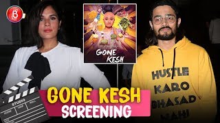Bhuvan Bam Amyra Dastur Richa Chadha Hang Out At 'Gone Kesh' Screening