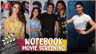 Notebook Film Screening | Salman Khan  Bobby Deol Zaheer Iqbal , Pranutan Bahl