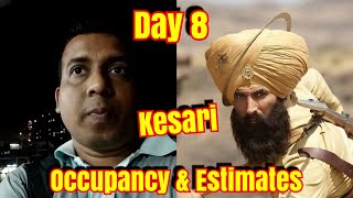 Kesari Movie Audience Occupancy and collection estimates Day 8