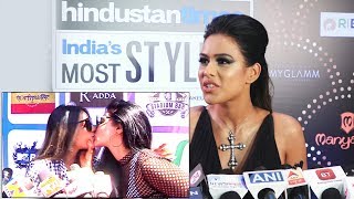 Nia Sharma Reaction On Kissing Reyhna Pandit In Public