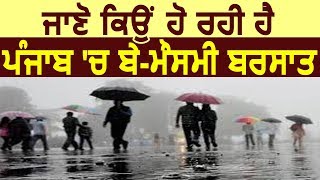 Exclusive- Weather Department से जानिए Punjab में क्यों हो रही है बे-मौसमी Rain