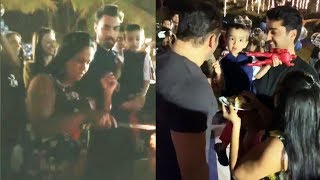 Salman Khans Nephew Ahil Sharma 3rd Birthday Party | INSIDE VIDEO
