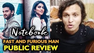 NOTEBOOK REVIEW By Fast And Furious Man | Zaheer Iqbal | Pranutan Bahl