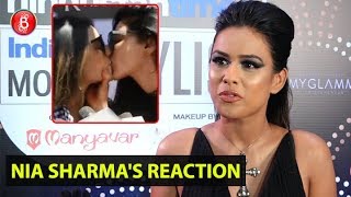 Nia Sharma REACTS On Kissing Reyhna Malhotra At Ekta Kapoor Holi Party 2019