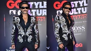 Ranveer Singh In NEW LOOK At GQ Style & Cultural Awards 2019