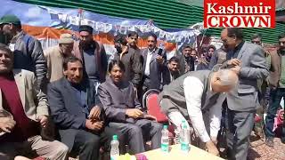 Mega Convention held by Congress to promote its Parliamentary Candidate at Bandipora