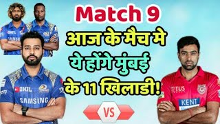 MI vs KXIP IPL 2019: Mumbai Indians Predicted Playing Eleven (XI) Against Kings Eleven Punjab