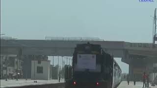 Himatnagar - CRS injection of railway track was organized