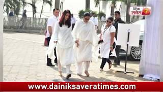 Sridevi : Bollywood Celebrities gathering for Cremation ceremony | Dainik Savera