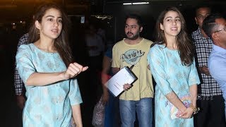 Gorgeous Sara Ali Khan Will Steal Your Heart With Her Innocence, Spotted At Airport