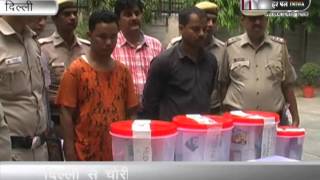 दिल्ली से चोरी मोबाइल मणिपुर बेचे , पुलिस ने दो को किया ग्रिफ्तार